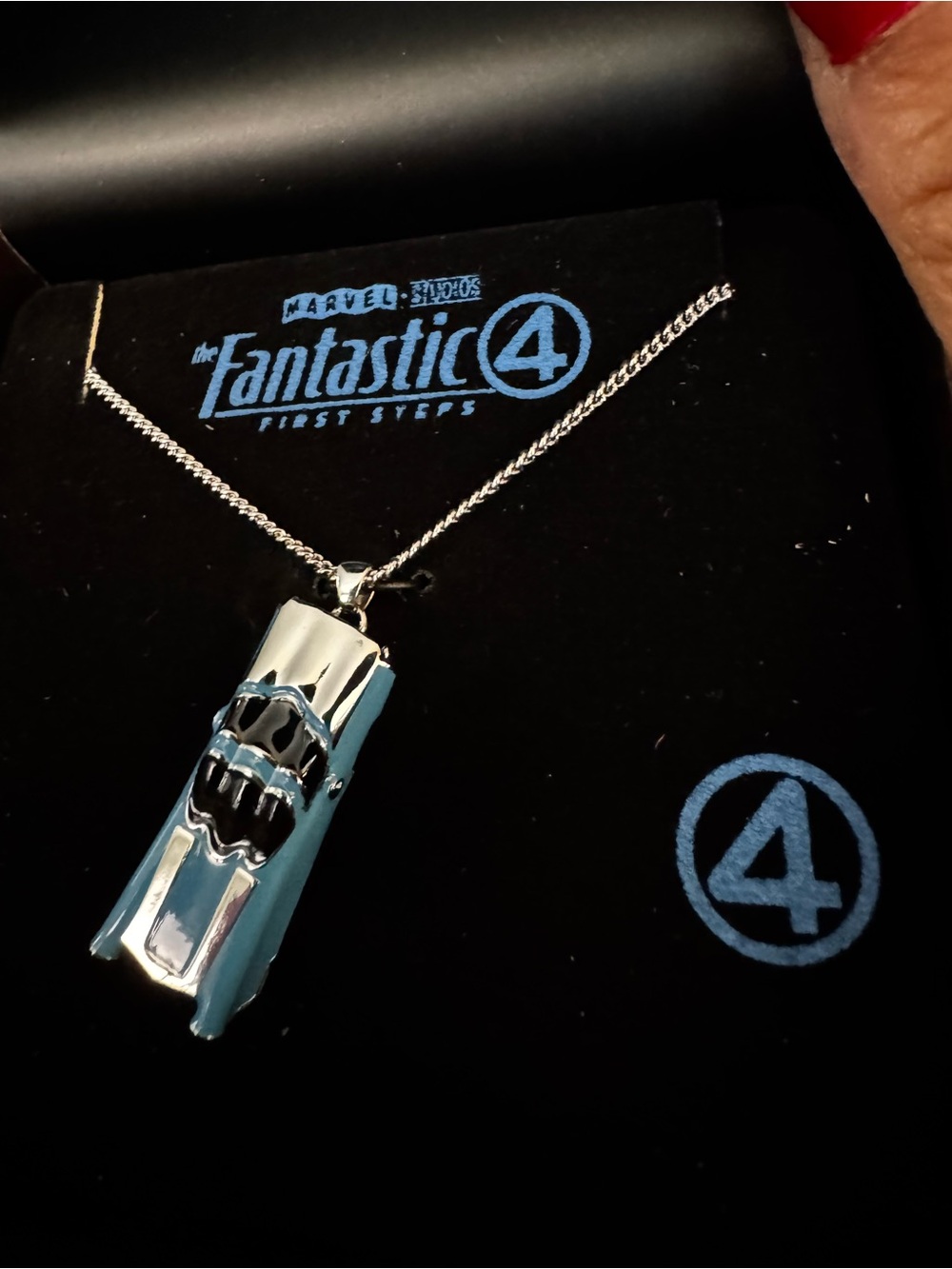 Marvel Fantastic Four First Steps Necklace by Rocklove New in Box